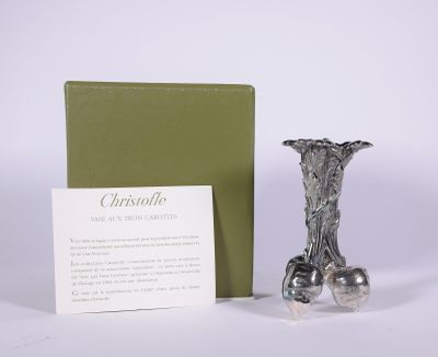 CHRISTOFE GALLIA - "VASE AUX 3 CAROTTES", petit vase soliflo…