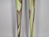 paire de vases en verre Art déco, de style « Person »