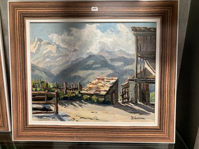 une image d'une peinture exposée dans une vitrine