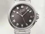 an image of a close up of a wrist watch with roman numerals