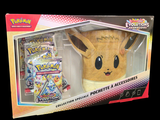 emballage d'un ensemble comprenant une figurine Pokémon et ses accessoires, présenté dans une boîte
