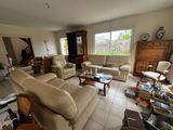 a living room with a lot of furniture in it