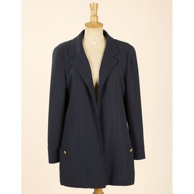 CHANEL Boutique, Automne-Hiver 1996, Veste de blazer en lain…