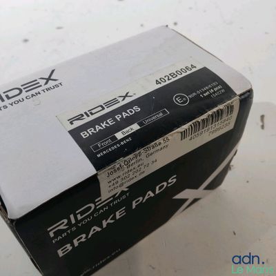 an image of a box of brake pads on a table