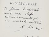 an old black and white photo of a handwritten poem on a piece of paper