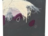 une image représentant un tableau avec de la peinture blanche sur fond noir