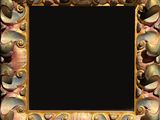 an image of a picture frame with a decorative pattern on it
