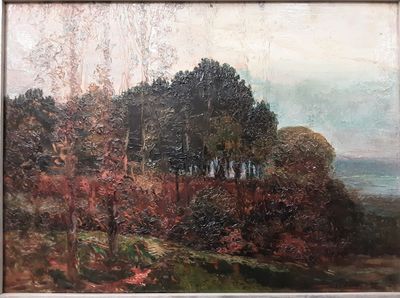 CHARRETON Victor (1864-1936) : "Paysage".