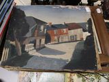 a picture of a picture of a house on a table