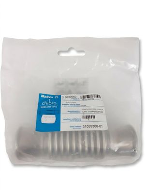 un lot de quatre petits tubes en plastique dans un sachet transparent
