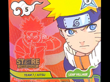 Carte Naruto Uzumaki issue du jeu de cartes Naruto Uzumaki