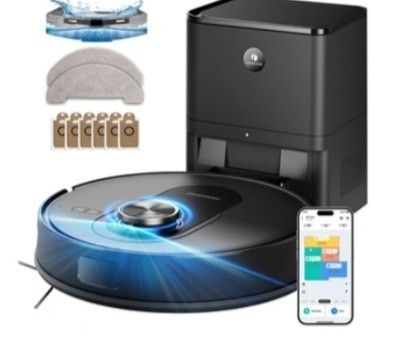 Proscenic Q8 Max+ Aspirateur Robot Intelligent avec Navigation Avancée