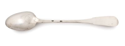 CUILLER A RAGOUT en argent, MARSEILLE 1783 par Antoine BELLON, reçu en - Photo 1