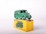 a toy truck that is sitting on top of a box