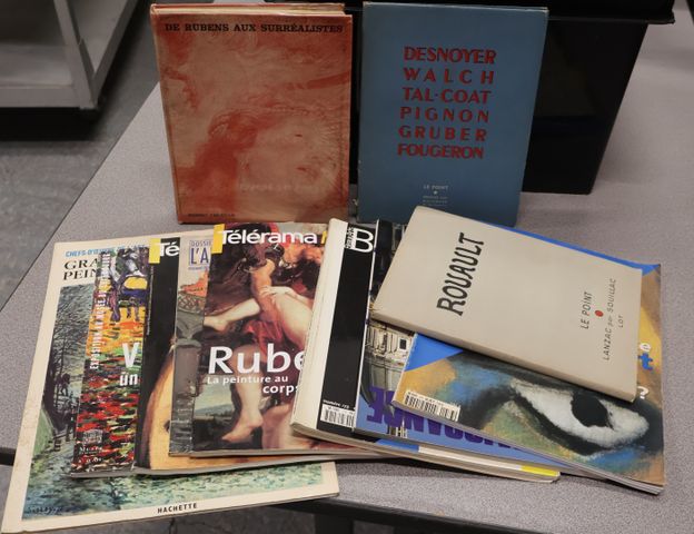 La peinture : revues et livres