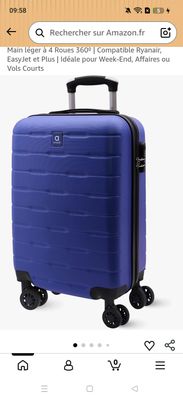 Valise bleue amichi La première photo est non contractuelle,…