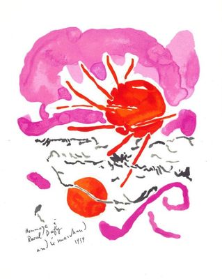 André Marchand (1907-1997) D'après - Hommage à Raoul DUFY, 1…