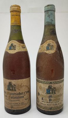 2 bouteilles PULIGNY-MONTRACHET "1er cru", H.