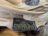 an image of a close up of a person ' s pants with a label on it