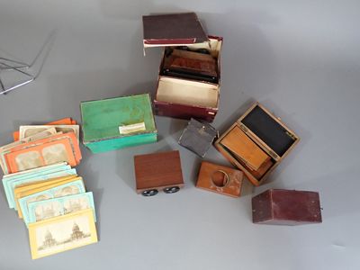 a lot of small boxes that are sitting on a table