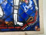 a picture of a painting on the wall of a room