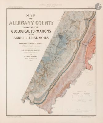[Carte GÉOgraphique] U.S. Geological Survey. / Clark, W. B. …
