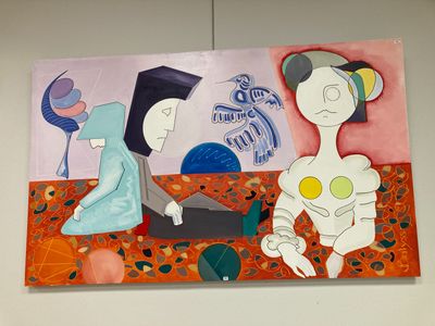 BULYSS Marc (XXe). Gala moon and the bird. - Photo 1