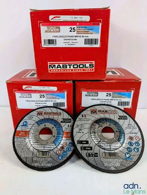 3 x metal grinding discs for grinding and polishing