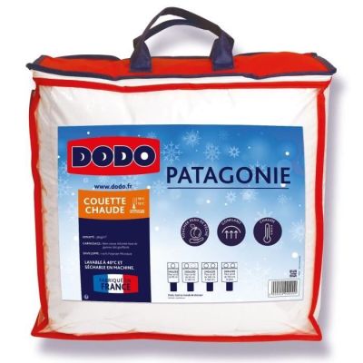 660 / Couette chaude Patagonie - DODO - Blanc - Envelo…
