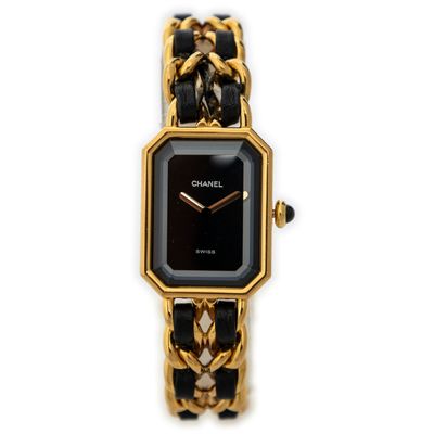 CHANEL Montre bracelet de dame modèle "Ma première" moyen mo…