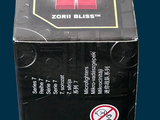 a box with a lego figure on it on a blue background