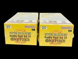 two boxes of one piece of cheese sitting on top of each other