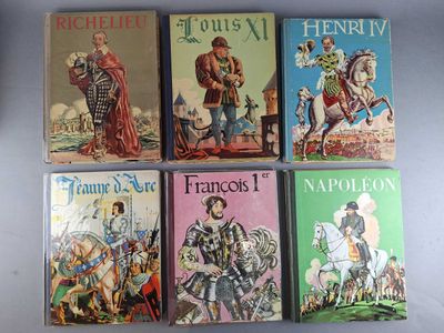 six children ' s books with illustrations of knights and knights on them