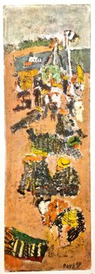 Jean Pougny (1892-1956) - Sur la plage.