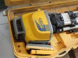 a yellow case with a yellow and black object inside of it