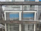 a picture of a house that has been wrapped in plastic