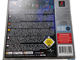 a back cover of a video game with a picture of a person on it