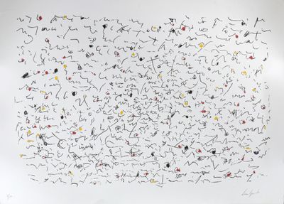 une image représentant un dessin sur une feuille de papier sur laquelle figurent de nombreuses annotations