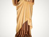 a statue of a woman holding a child in her arms