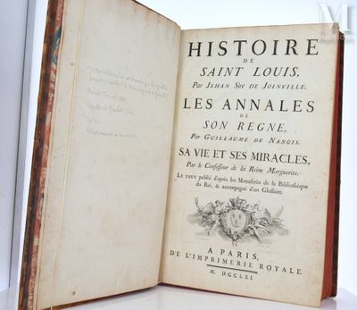 [HISTOIRE] JOINVILLE, Jehan Sire de.‎