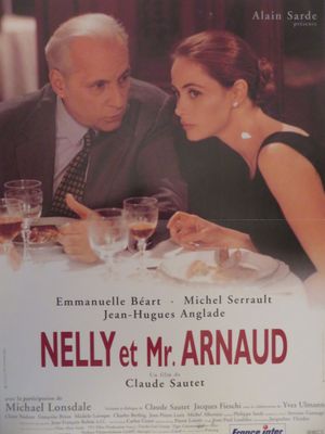 une image d'une affiche de cinéma pour « Nelly et M. Arnaud »
