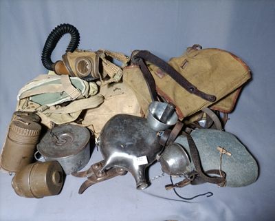 a lot of items that are sitting on a table