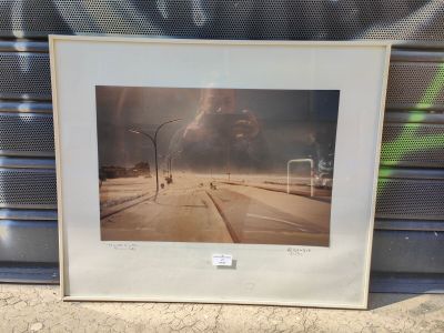 ARNAUD. H.P : "Tempête de sable", photographie en couleur si…