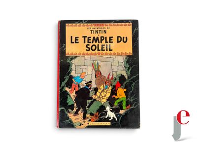 le temple du soleil by tintin