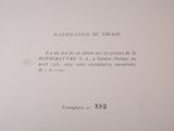 a close up of a book with a picture on it