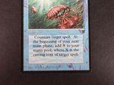 a card that has a picture of a lobster on it