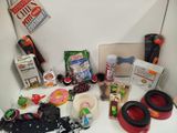 a picture of a collection of items that are on a table