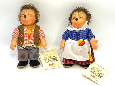 STEIFF. Micki et Mecki en peluche, Ref.
