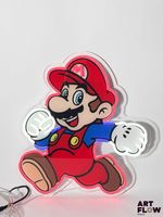 Enseigne lumineuse Mario
