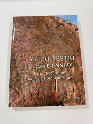 the cover of the book art rupestre pays l ' enredi is displayed on a white surface